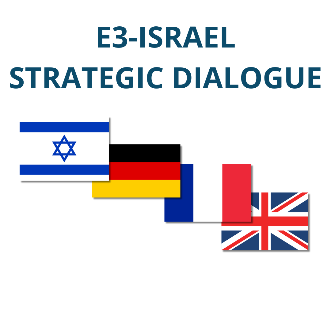 E3&ndash;Israel Strategic Dialogue