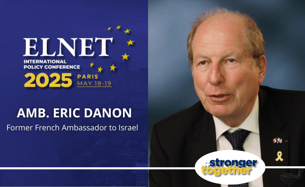 Amb. Eric Danon &mdash; Former French Ambassador to Israel