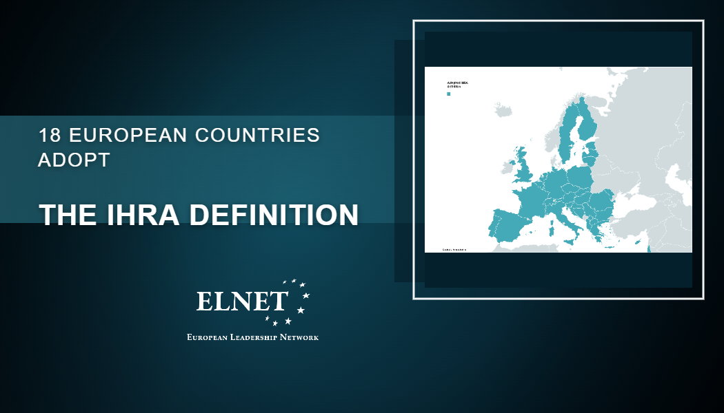 18 European countries adopt IHRA definition